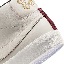 Load image into Gallery viewer, Nike SB x Welcome Skateboards Blazer Mid-Sail/Dark Beetroot-White
