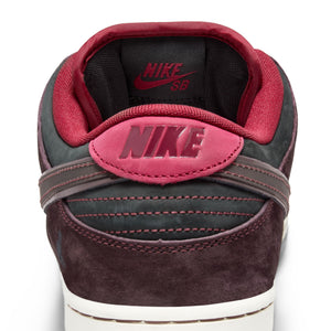 Nike SB Dunk Low QS Shoes - Riot Skateshop - Mahogany/Dark Beetroot