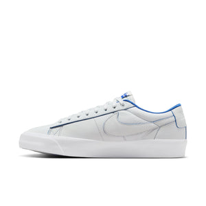 Nike SB Blazer Low GT PRM-20 Year Anniversary-Summit White/Game Royal