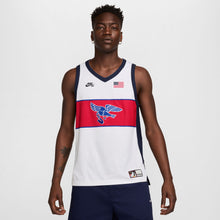 Load image into Gallery viewer, Nike SB USA Olympics Sleeveless Skate Jersey-White/Sport Red/Obsidian/Black
