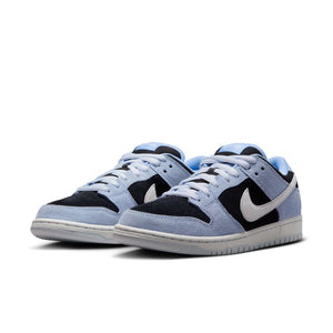 Nike SB Dunk Low Pro Skate Shoes- Aluminum/Black-Football Grey