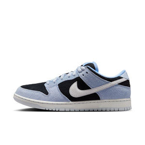 Nike SB Dunk Low Pro Skate Shoes- Aluminum/Black-Football Grey