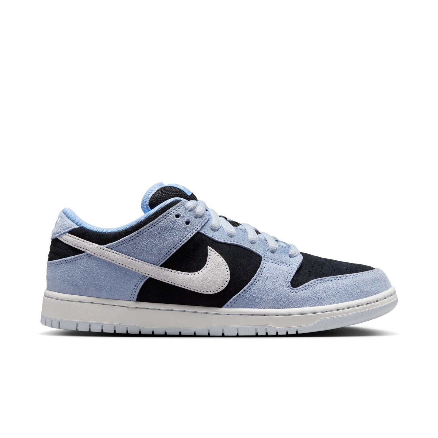 Nike SB Dunk Low Pro Skate Shoes- Aluminum/Black-Football Grey