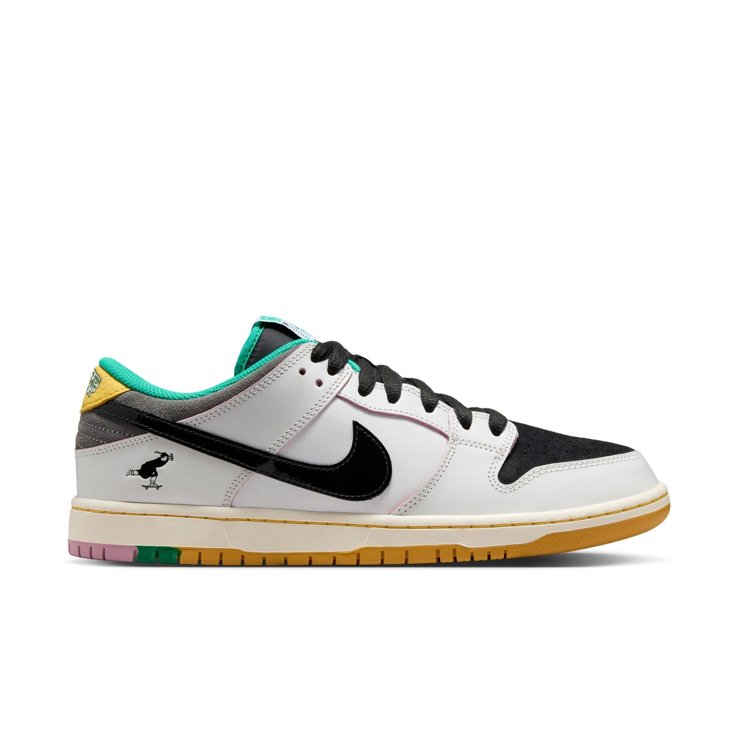 Nike SB Dunk Low Pro QS-CSEF-White Clear Emerald