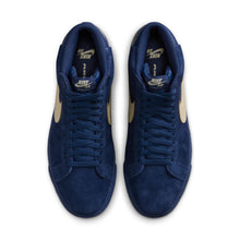Load image into Gallery viewer, Nike SB Blazer Mid Skate Shoes-Coastal Blue/Pale Yellow
