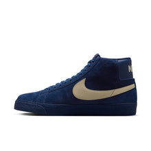 Load image into Gallery viewer, Nike SB Blazer Mid Skate Shoes-Coastal Blue/Pale Yellow
