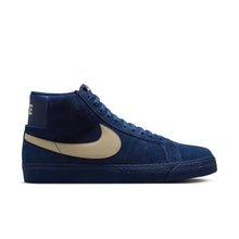 Load image into Gallery viewer, Nike SB Blazer Mid Skate Shoes-Coastal Blue/Pale Yellow
