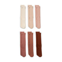 Load image into Gallery viewer, Nike Everyday Plush Cushioned Crew Socks-Flesh Tones-6 Pack
