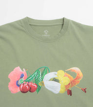 Load image into Gallery viewer, Dancer Glam Flowers Tee-Hedge Green
