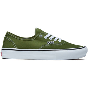 Vans Skate Authentic Shoes-Green/White