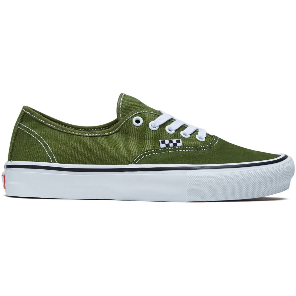 Vans Skate Authentic Shoes-Green/White