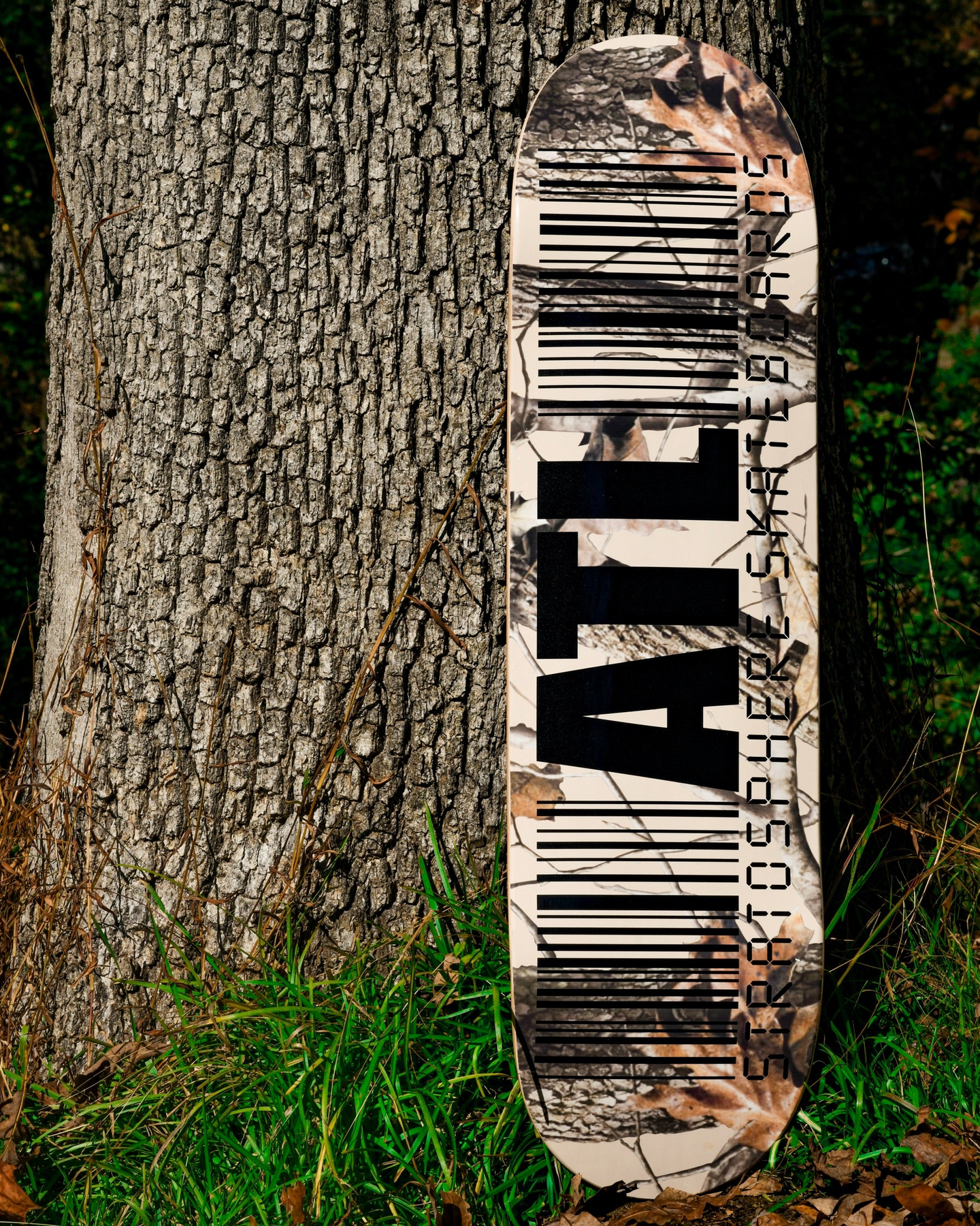 Stratosphere Camo Barcode Shop Deck-8.62”