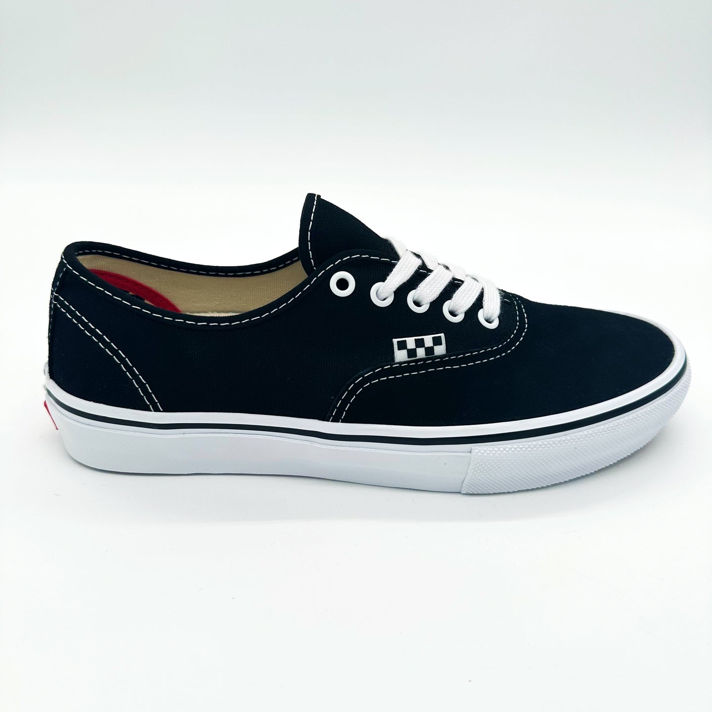 Vans Skate Authentic Shoes-Black/White