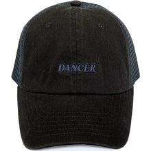 Load image into Gallery viewer, Dancer Trucker Snapback Hat-Black/Navy
