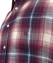 Load image into Gallery viewer, Dancer Flannel Shirt-Red Plaid
