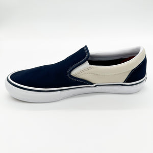 Vans Skate Slip-On Shoes-Dress Blue/Turtledove