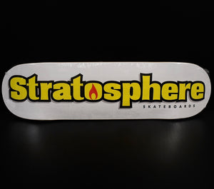 Stratosphere Torque Match Stick Deck- 8.38 (White)
