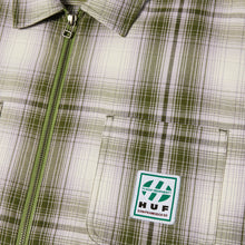 Load image into Gallery viewer, HUF Fillmore Plaid Shacket-Leaf
