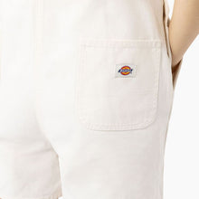 Load image into Gallery viewer, Dickies Women’s Duck Bib Shortalls-Stonewashed Cloud
