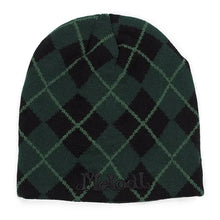 Load image into Gallery viewer, EC Melodi Argyle Cuffless Beanie
