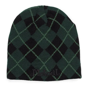 帽子 ec melodi Argyle Beanie EC Melodi Argyle Cuffless Beanie – Stratosphere Skateboards