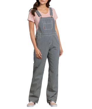 Dickies Women's Bib Overalls-Hickory Stripe – Stratosphere