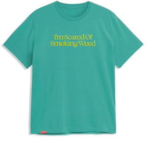 Jacuzzi Unlimited I’m Scared of Smoking Weed T-Shirt