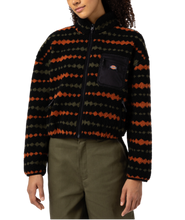 Load image into Gallery viewer, Dickies Women’s Falkville Sherpa Jacket-Black/Military Green
