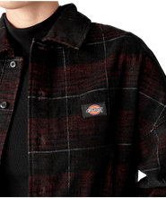 Load image into Gallery viewer, Dickies Women’s Alma Plaid Button Down Shirt
