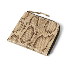 Load image into Gallery viewer, HUF Fuck It Zip Snakeskin Wallet
