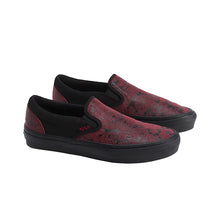 Load image into Gallery viewer, Vans Skate Slip-On Shoes-Saw Red/Black
