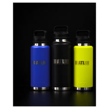 Load image into Gallery viewer, YETI Rambler 36oz Water Bottle-Stratosphere Barcode-Firefly Yellow
