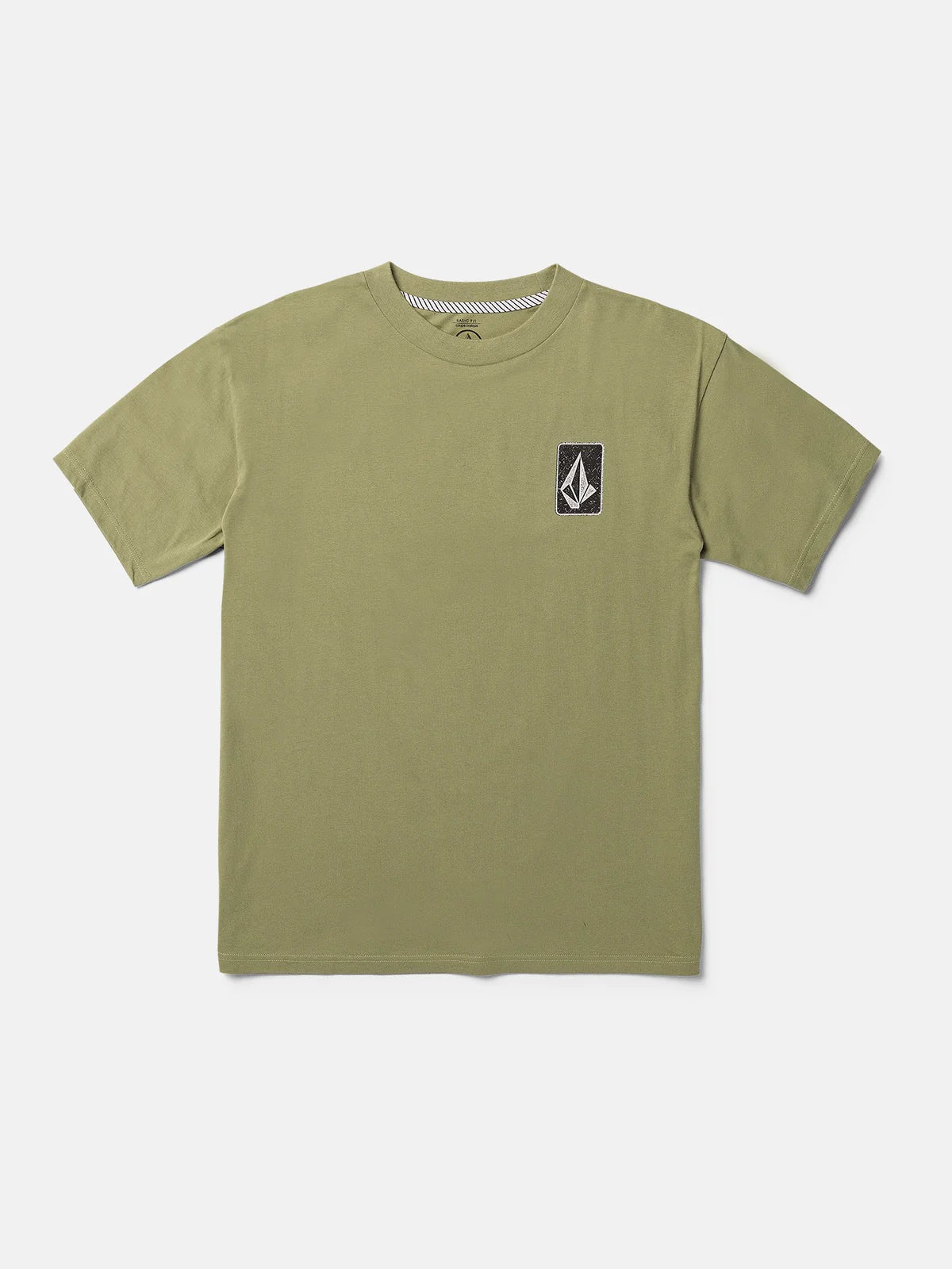 Volcom Skate Vitals Originator Short Sleeve Tee-Thyme Green