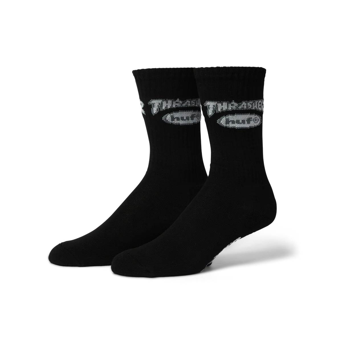 HUF x Thrasher Logo Socks