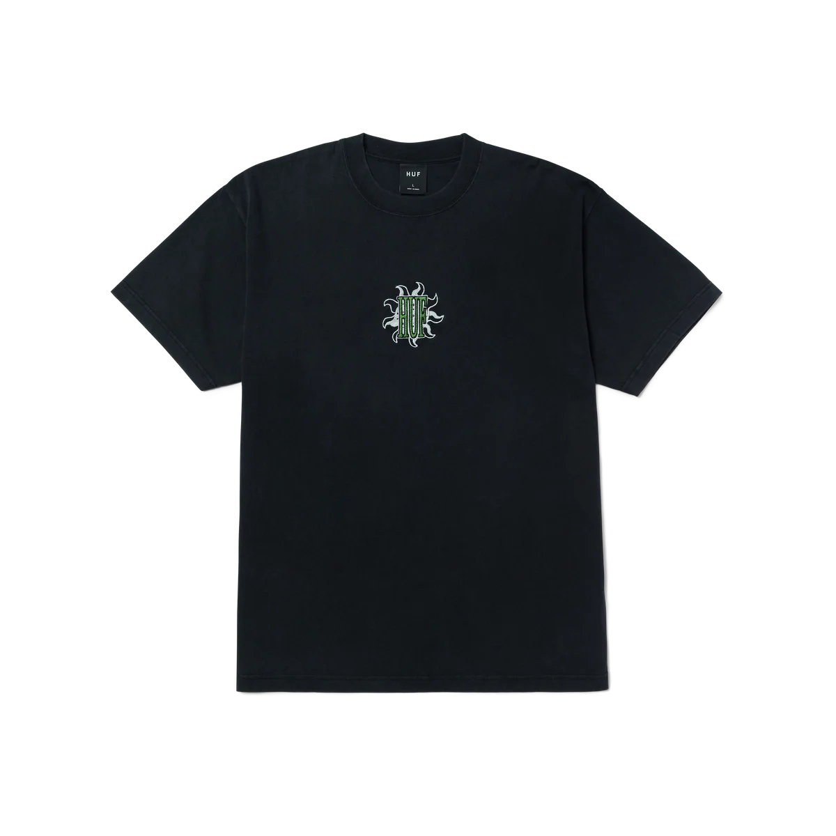 HUF Apollo Short Sleeve Washed T-Shirt-Black