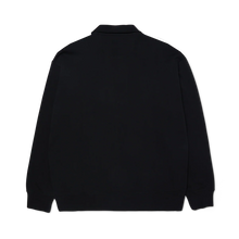 Load image into Gallery viewer, HUF Big Block 1/4 Zip French Terry Top-Black
