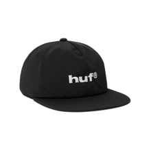 Load image into Gallery viewer, HUF 89 Nylon Snapback Hat-Black

