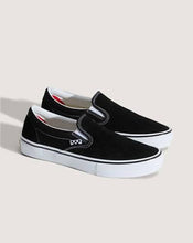 Load image into Gallery viewer, Vans Skate Slip-On Shoes- Black/White
