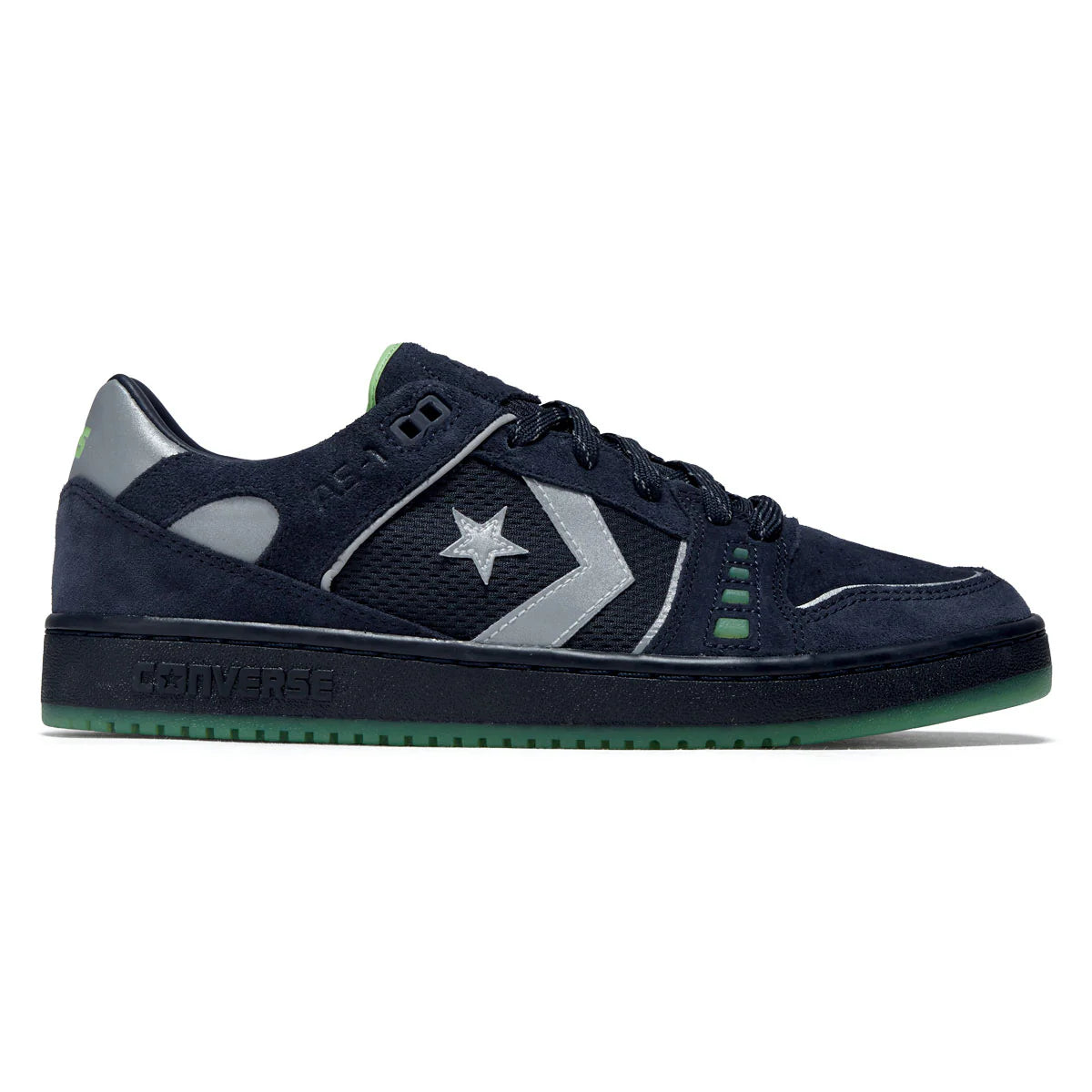 Converse CONS AS-1 Pro OX Skate Shoes-Obsidian/Wasabi Tears