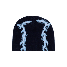 Load image into Gallery viewer, Hockey Lightning Skully Beanie-Black

