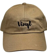 Load image into Gallery viewer, Vinyl Skateboards Script Dad Hat
