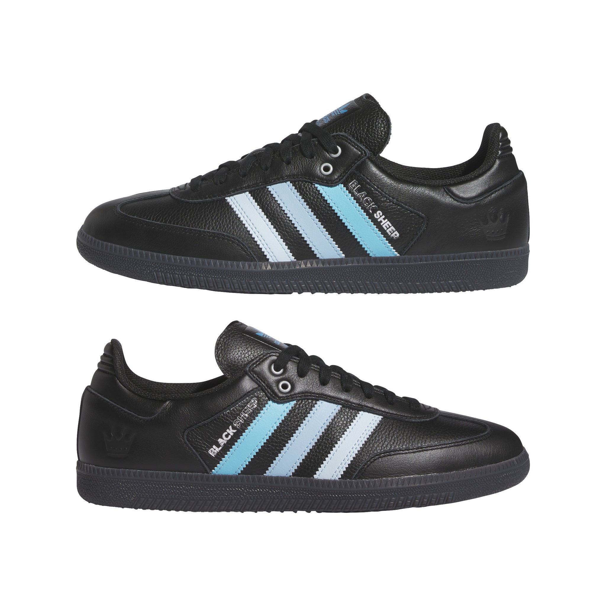 Adidas Charlotte FC x Black Sheep Samba ADV Shoes-Core Black/Cloud Whi Stratosphere Skateboards Adidas Charlotte FC x Black Sheep Samba ADV Shoes-Core Black/Cloud Whi Stratosphere Skateboards