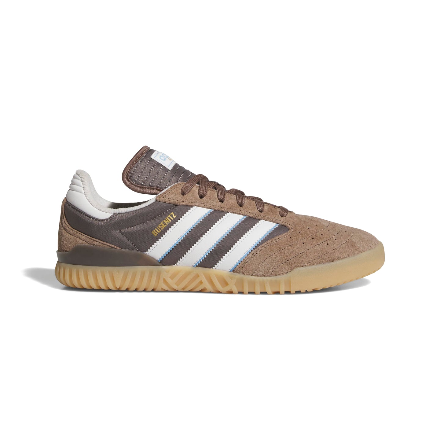 Adidas Busenitz Indoor Super Skate Shoes-Earth Strata/Crystal White/Charcoal