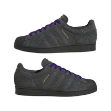 Load image into Gallery viewer, Adidas Superstar ADV Shoes-Carbon/Carbon/Collegiate Purple
