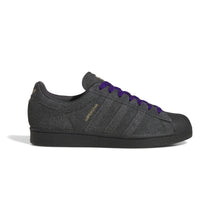 Load image into Gallery viewer, Adidas Superstar ADV Shoes-Carbon/Carbon/Collegiate Purple
