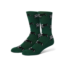 Load image into Gallery viewer, HUF Moo Crew Socks-Green

