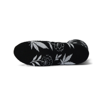 Load image into Gallery viewer, HUF Plantlife Porcelain Crew Socks-Black
