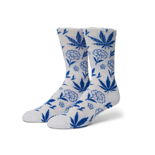 Load image into Gallery viewer, HUF Plantlife Porcelain Sock White
