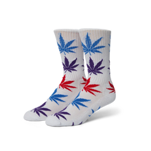 Load image into Gallery viewer, HUF Plantlife Repeat Sock White
