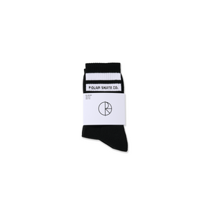 Polar Fat Stripe Rib Socks